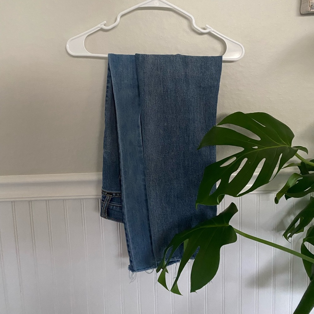 Two Tone Color Jeans